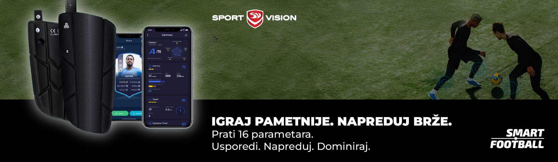 Tvoj napredak počinje ovdje – Sport Vision x Smartfootball